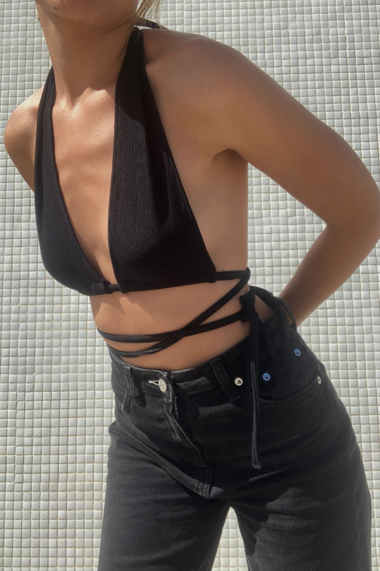 HANDMADE BLACK TOP